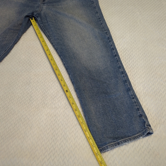 Hollister Jeans Ultra High-Rise Vintage Straight Stretch Light Wash 11S 30x25 - Picture 6 of 7